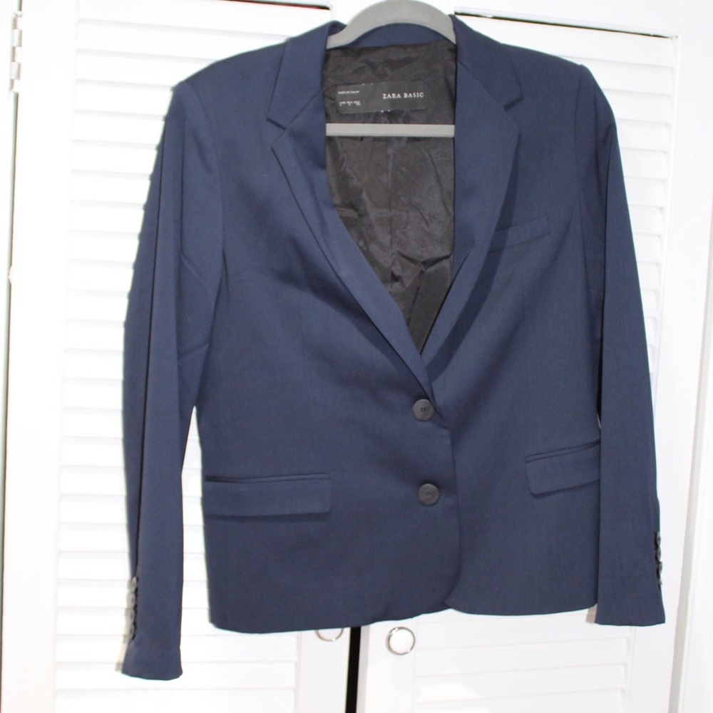 Zara Navy Blazer